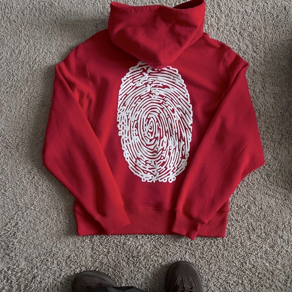 (HUMANLY DIFFERENT) FORMULA RED' FRENCH HOODIE